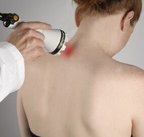 Laser therapy will help eliminate inflammation and activate tissue regeneration in the neck