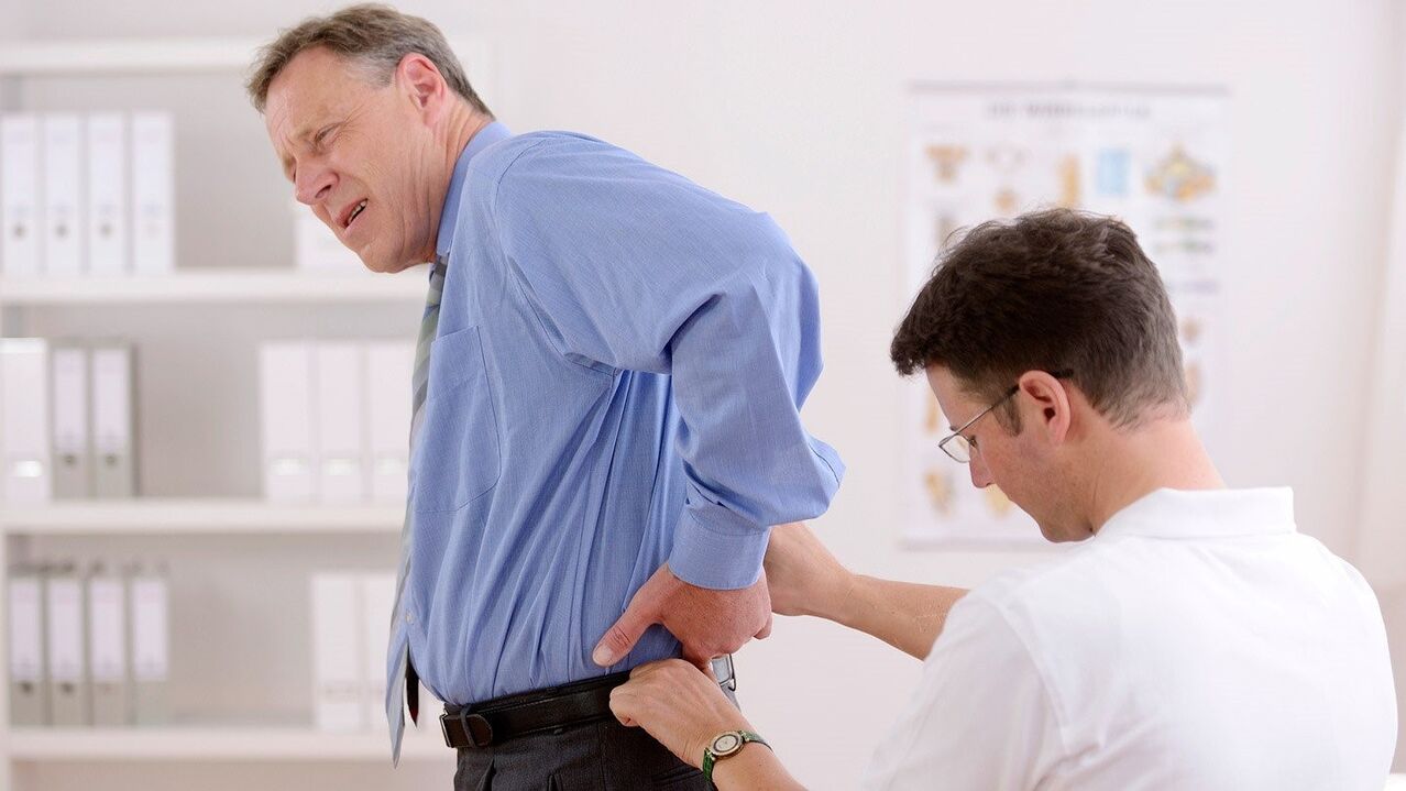 See a doctor for back pain