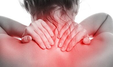 How does the osteocondrosis of cervical spine manifest